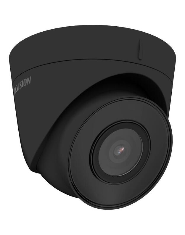 Hikvision dome DS-2CD1343G2-I F2.8 (juoda, 4 MP, 30 m. IR)