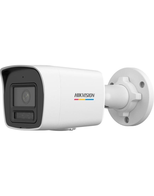 Hikvision bullet DS-2CD1047G2H-LIUF F2.8 (balta, 4 MP, 30 m. IR, 30 m. LED, Hybrid light)