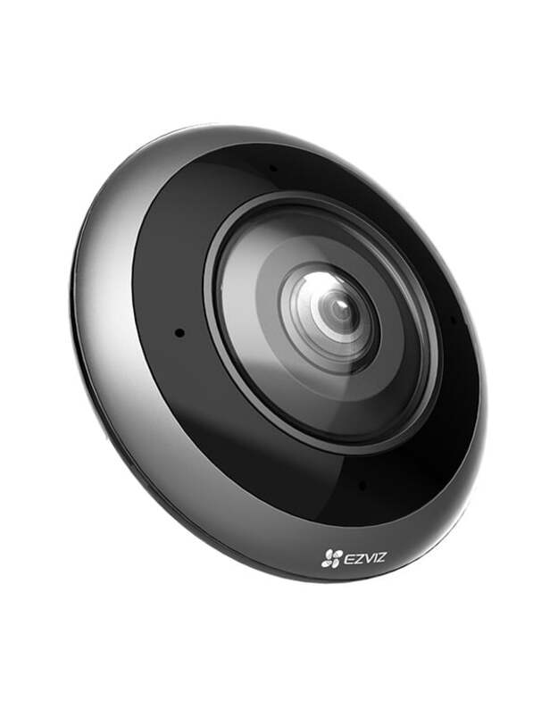 Fisheye kamera EZVIZ CS-E4p (6 MP, WiFi, MicroSD iki 512 GB)