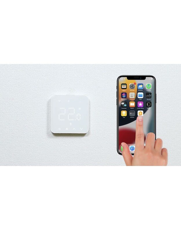 Meross išmanusis Wi-Fi termostatas MTS215 1