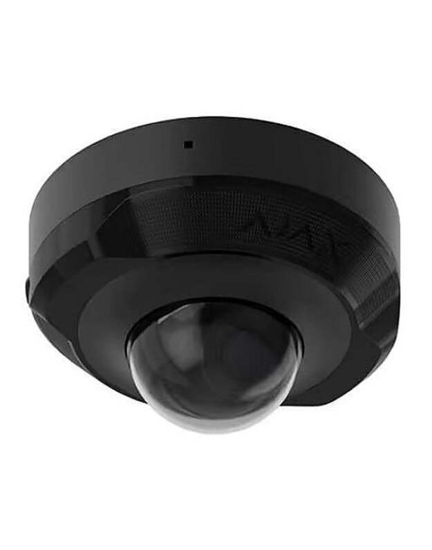 Ajax DomeCam Mini 76023.214.BL1 F2.8 (juoda, 8MP, 15m IR, True WDR, IP65)