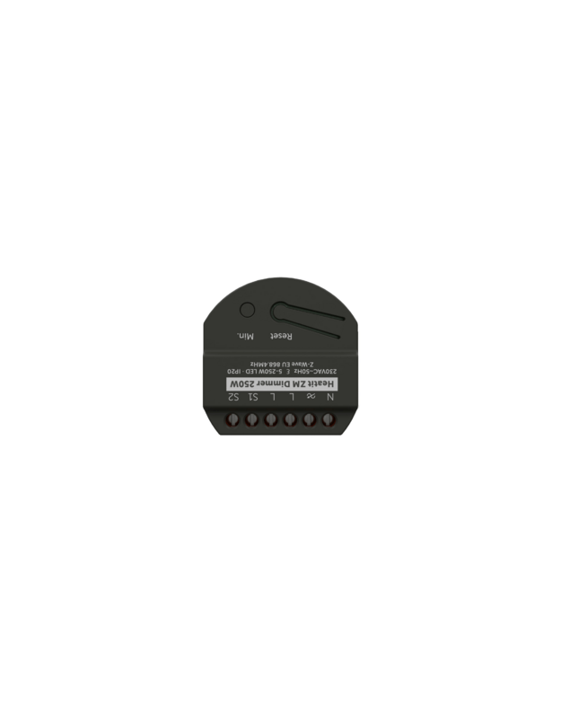 HEATIT ZM DIMMER „Z-WAVE“ IŠMANUSIS ŠVIESOS JUNGIKLIS - DIMERIS 2