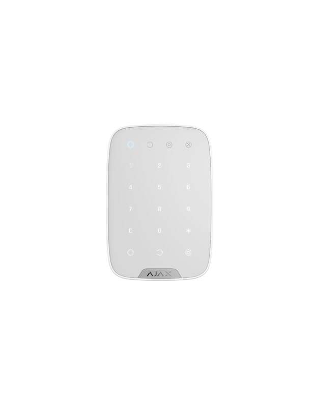 Bevielė klaviatūra Ajax Keypad 38249.12.WH1 (Balta)