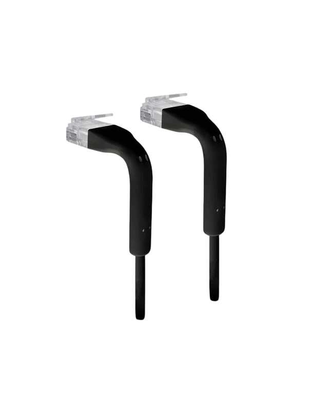 Kabelis patch Ubiquiti U-Cable-Patch-3M-RJ45-BK (3m, juodas, UTP, 6 Cat.)