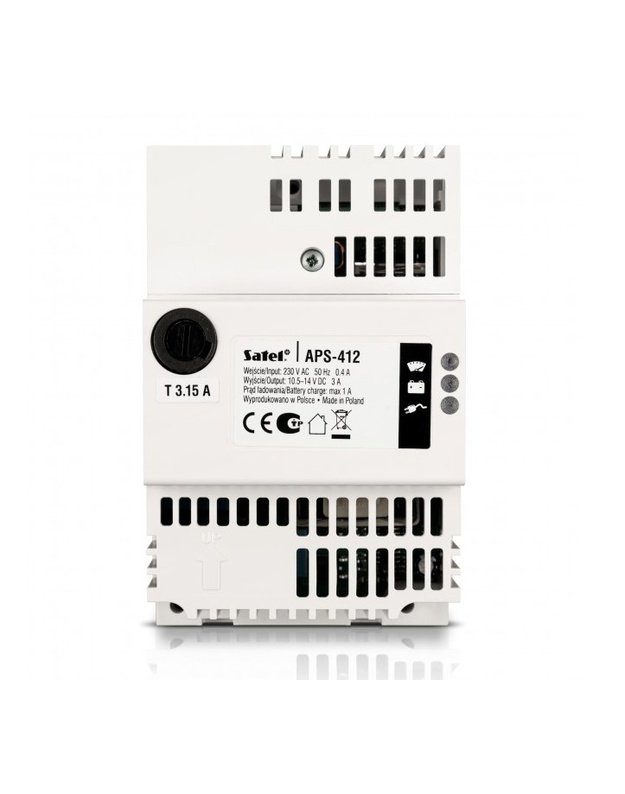 Maitinimo &scaron;altinis Satel APS-412 (4A, 12VDC)