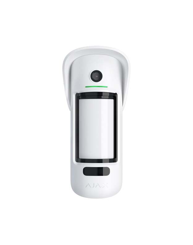 Bevielis judesio jutiklis su kamera Ajax MotionCam Outdoor PhOD 39293.121.WH1 (balta)