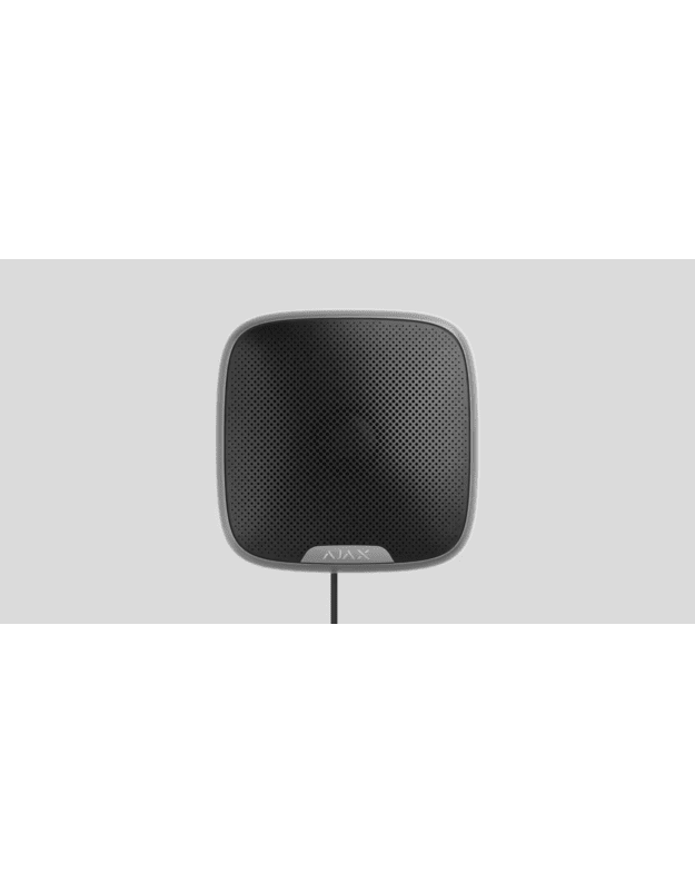 StreetSiren Fibra Black Laidinė lauko sirena, IP44, (44411.07.BL1)