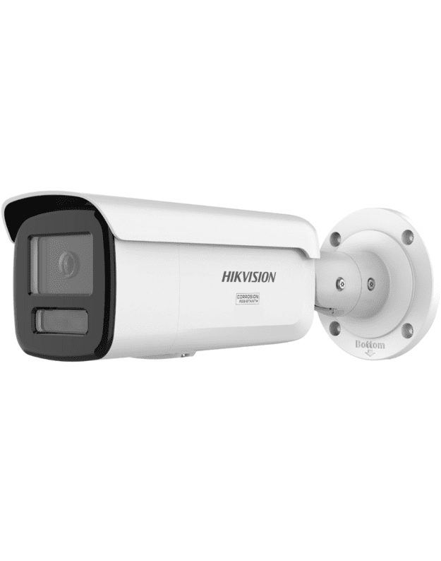IP kamera DS-2CD2T87G3-LIY, F2.8, Hybrid light, IR+LED pa&scaron;vietimas Iki 60m, antikorozinis
