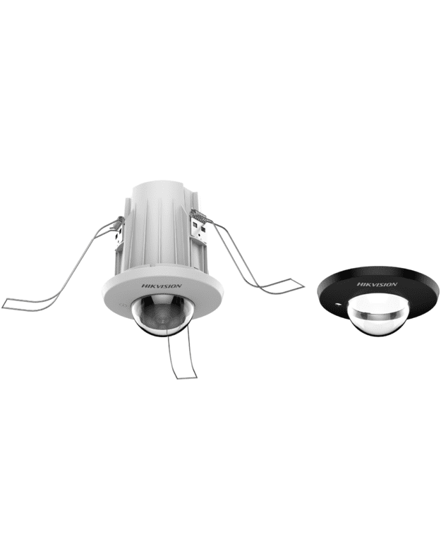 Hikvision dome DS-2CD2E43G2-U F2.8 (balta, 4 MP, AcuSense)