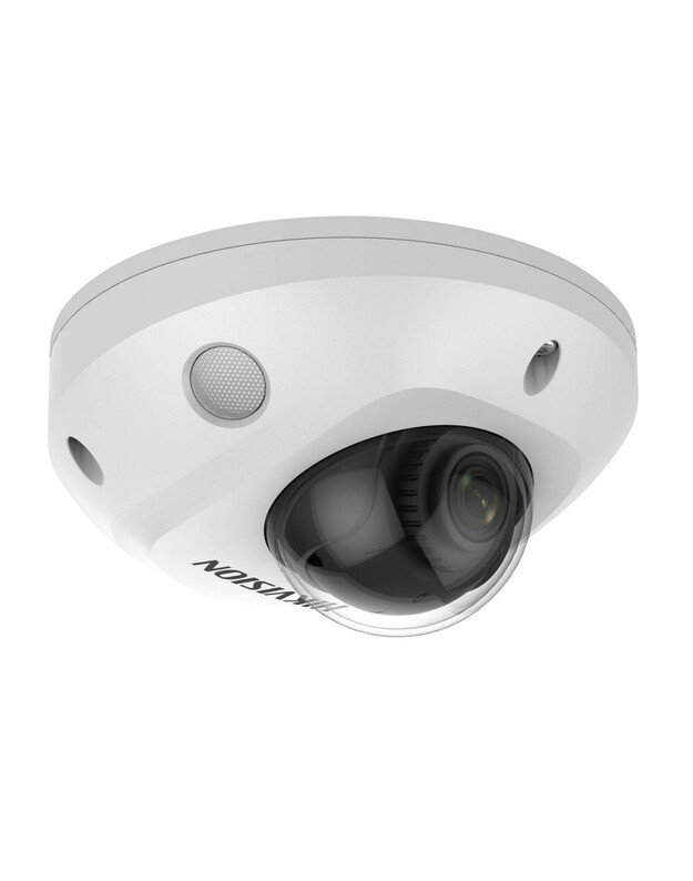 Hikvision mini dome DS-2CD2546G2-IWS F2.8 (balta, 4 MP, 30 m. IR, AcuSense)