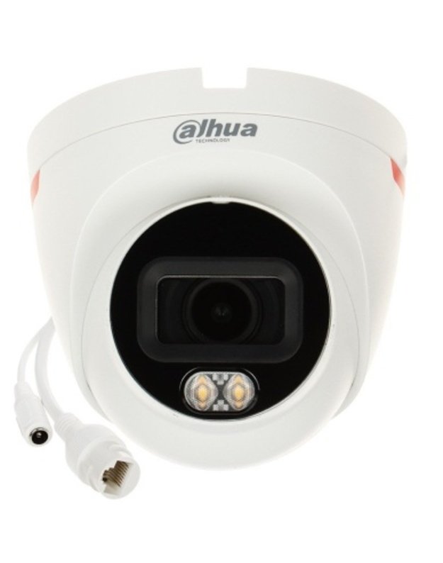 Dome kamera Dahua IPC-HDW2449T-S-LED-0280B-PRO F2.8 (4MP, 112°, IR+LED 30m, IP67, IK10)