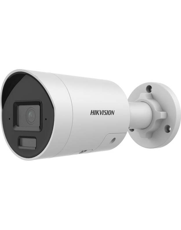 Hikvision bullet DS-2CD2083G2-LI2U F2.8 (balta, 8 MP, 40 m IR+LED, AcuSense)