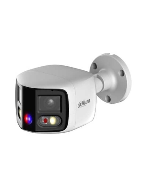 Panoraminė kamera Dahua IPC-PFW3849S-A180-E2-AS-PV-280B F2.8 (2&times;4 MP, 180&deg;, IR+LED 25 m, IP67)