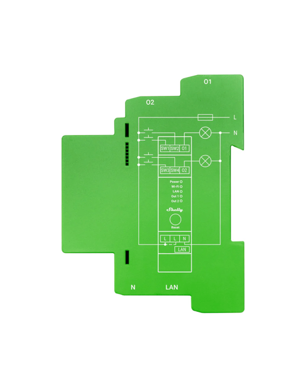 Shelly Pro Dimmer 2PM 1