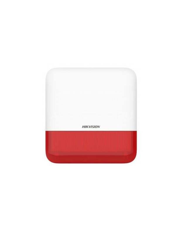 Hikvision sirena DS-PS1-E-WE AX PRO (raudona)