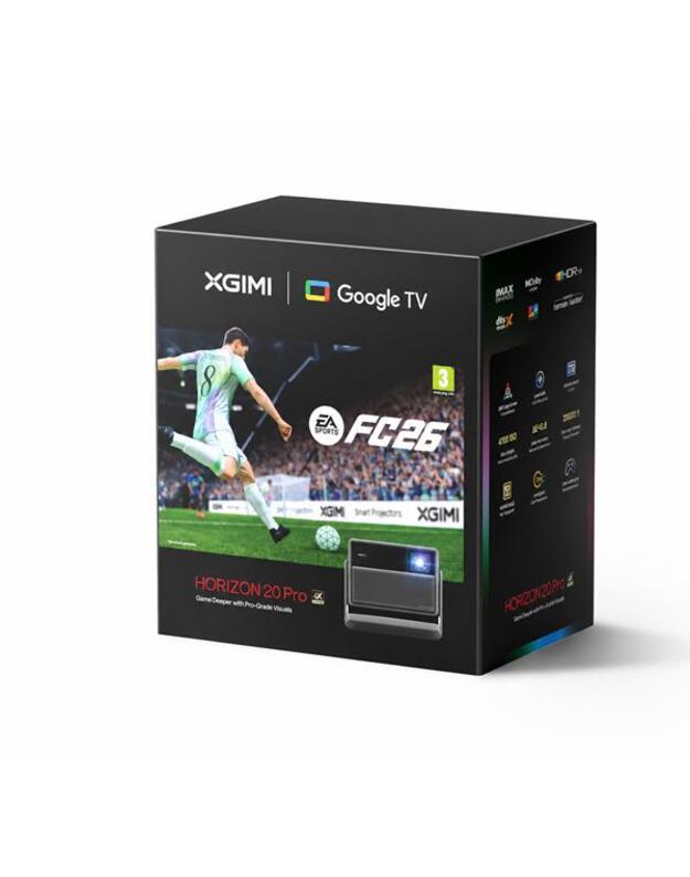 &bdquo;Xgimi HORIZON 20 Pro&ldquo; namų projektorius su FC26 kodu