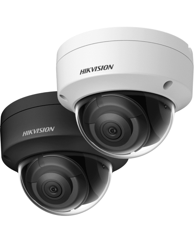 Hikvision dome DS-2CD2143G2-I F2.8 (balta, 4 MP, 30 m. IR, AcuSense)
