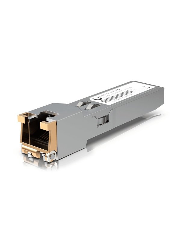 Optinis integruojamas keitiklis Ubiquiti UACC-CM-RJ45-MG (SFP+ į RJ45, 10G, 100m)