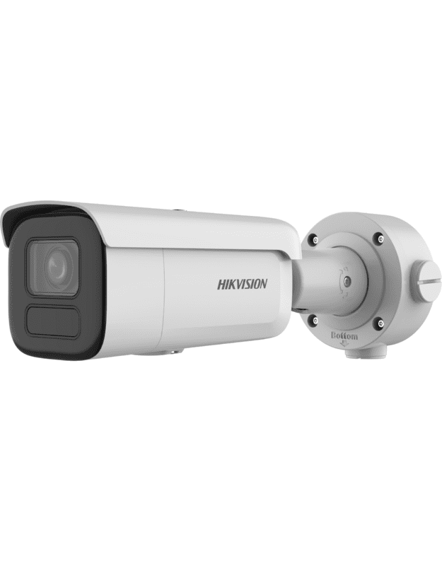 Hikvision bullet DS-2CD2646G2HT-IZS F2.8-12 (balta, 4 MP, 60 m. IR, AcuSense)