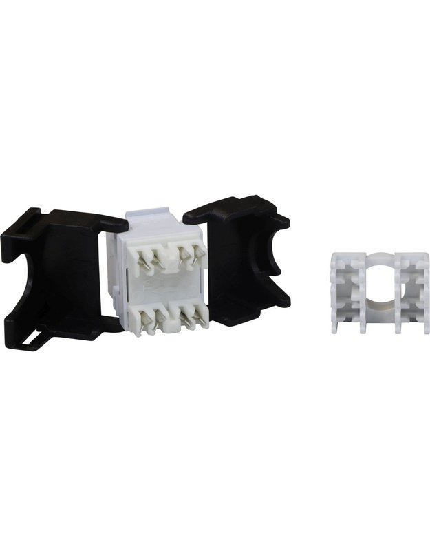 Lizdas EXCEL 100-211 RJ45 (Cat6, UTP, keystone, IDC 180&deg; į lizdą)
