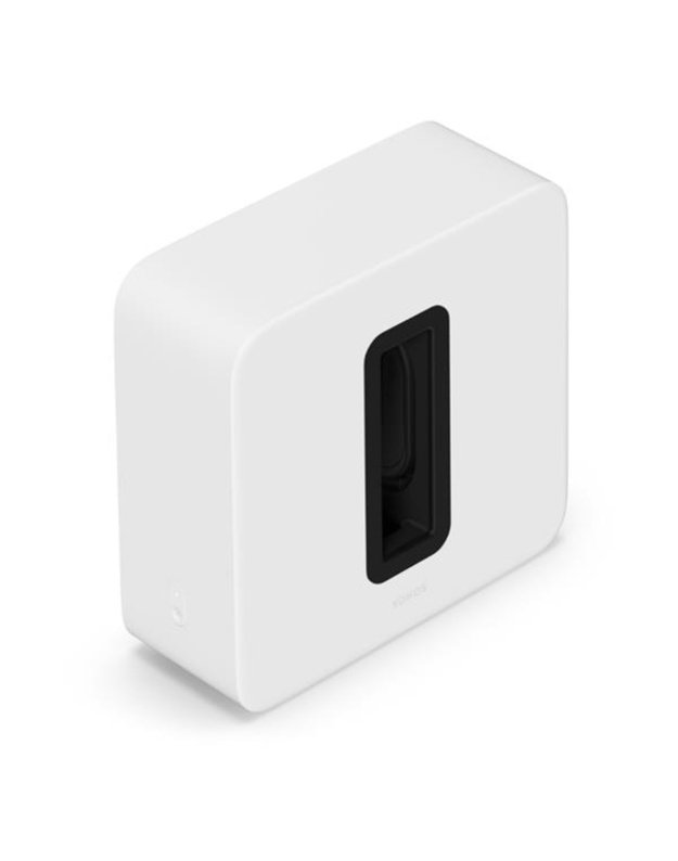 &bdquo;Sonos Sub 4&ldquo; žemų dažnių garsiakalbis, baltas