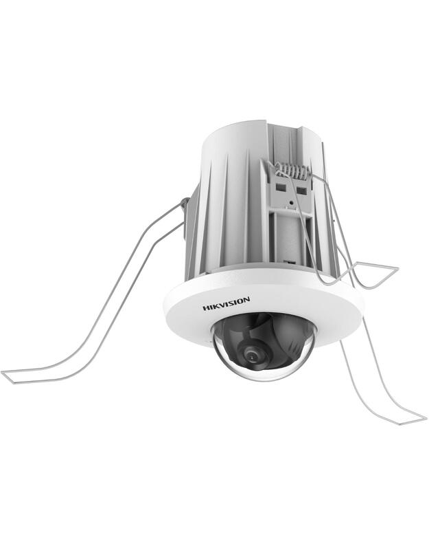 Hikvision dome DS-2CD2E43G2-U F2.8 (balta, 4 MP, AcuSense)