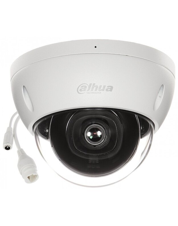 Dahua Dome IPC-HDBW2841E-S-0280B 2.8mm (Balta, 8MP, ~106°, IR 30m, IP67, IK10, PoE)