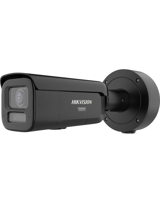 Hikvision bullet DS-2CD2647G3-LIZS2UY/SL F2.8-12 (juoda, 4 MP, 60 m IR+LED, Hybrid Light, ColorVu 3.0, AcuSense 3.0)