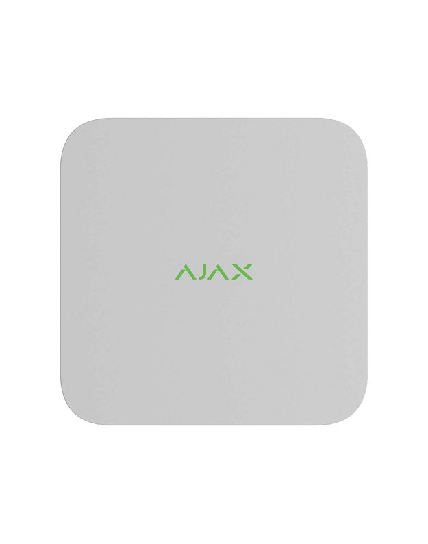 Tinklo vaizdo įrašymo įrenginys Ajax NVR 70934.122.WH (16 kanalų, baltas, HDD iki 16TB, H.265)