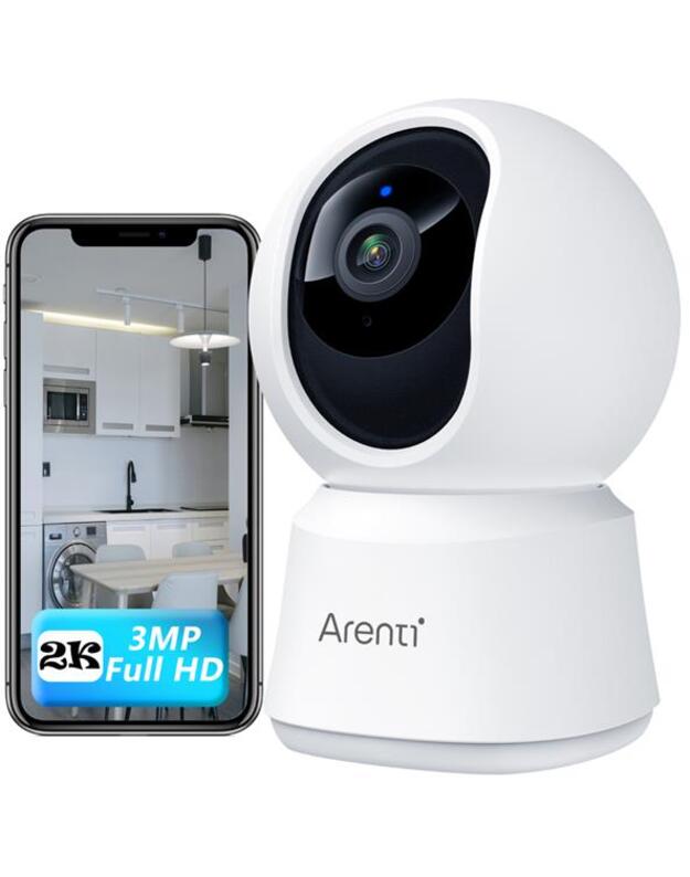 Arenti P2T vidaus kamera, Full HD, pasukama ir pakreipiama, Wi-Fi