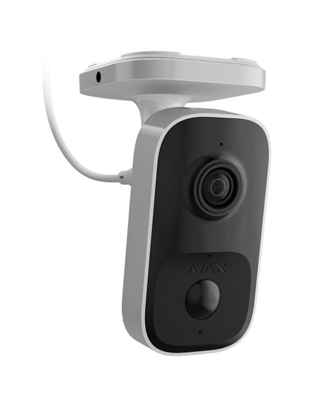 Ajax IndoorCam 111566.303.WH1 (balta, 4MP, Wi-Fi 2.4GHz, 8m IR, HDR, AI, IP20)