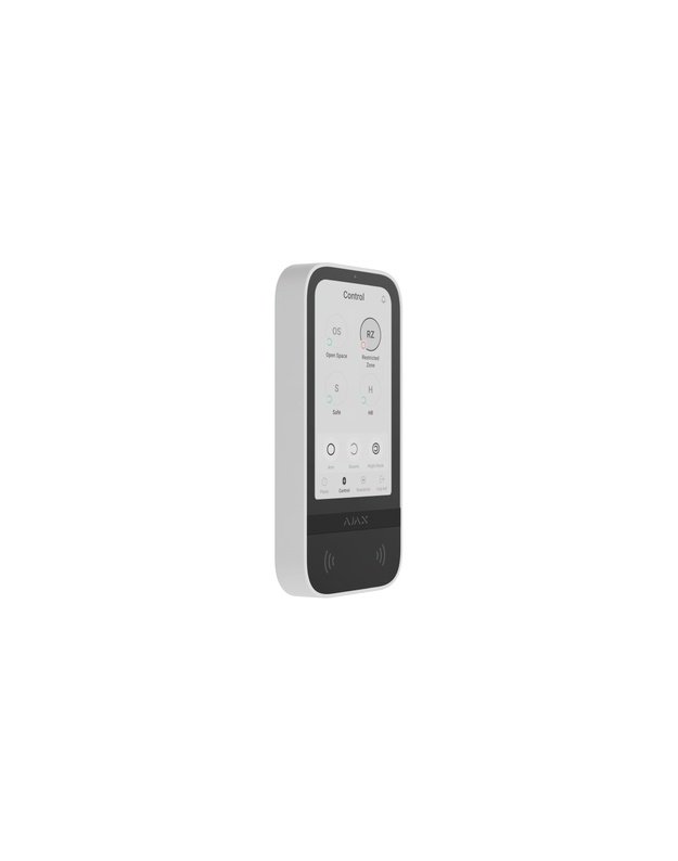 Bevielė klaviatūra Ajax Keypad TouchScreen (8EU) ASP 58455.148.WH1 (balta)