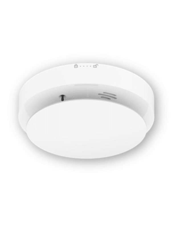 Belaidis dūmų, temperatūros ir smalkių detektorius Hikvision AX PRO DS-PD452SMK-WE (Baltas, 1200 m)