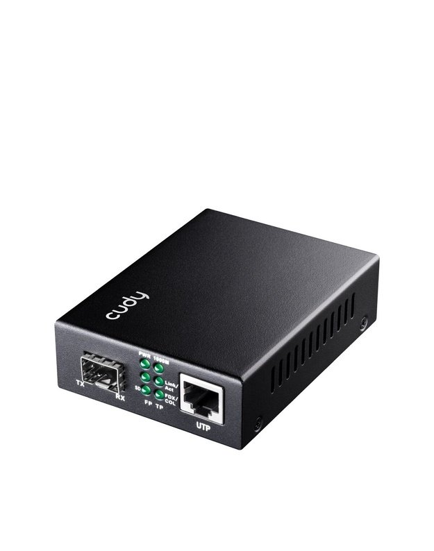 Optinis keitiklis Cudy MC220 (SFP 1.25G, RJ45, 1000Mbps, full-duplex)