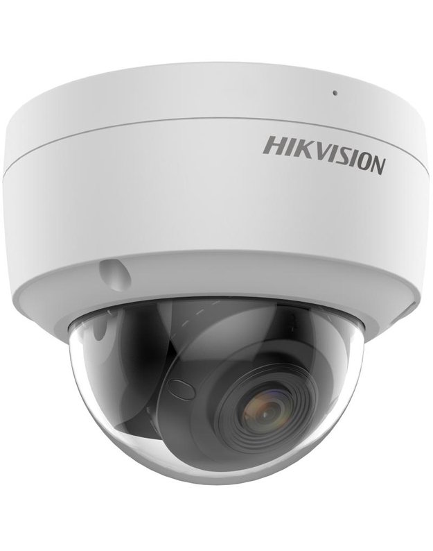 Hikvision dome DS-2CD2147G2(C) F2.8 (balta, 4 MP, 30 m. LED, ColorVu)