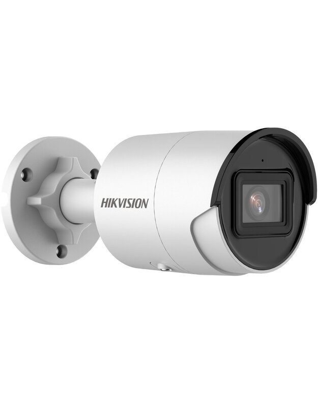 Hikvision bullet DS-2CD2083G2-IU F2.8 (balta, 8 MP, 40 m. IR, AcuSense)