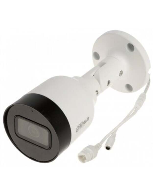 Dahua Bullet IPC-HFW1530S-0280B-S6 F2.8 (Balta, 5MP, ~106°, IR+balta šviesa 30m, IP67)