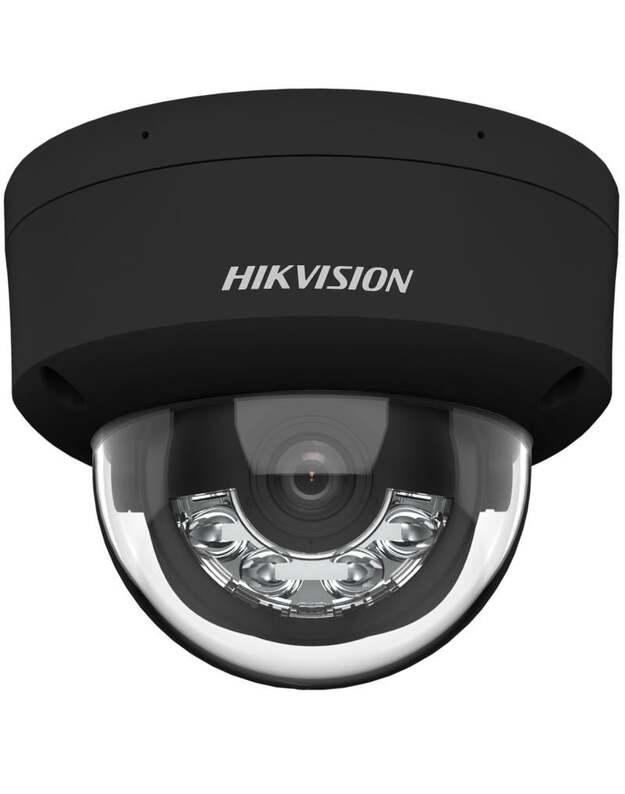 Hikvision Dome DS-2CD2143G2-LIS2U 2.8mm (Juoda, 4MP, AcuSense, IR+LED 30 m.)