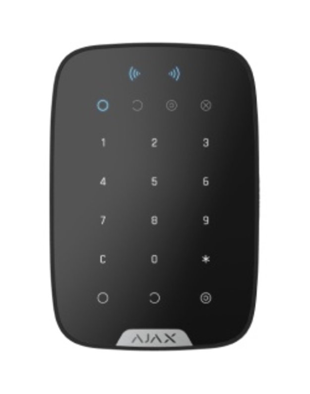 Bevielė klaviatūra Ajax Keypad Plus 38252.83.BL1 (Juoda)