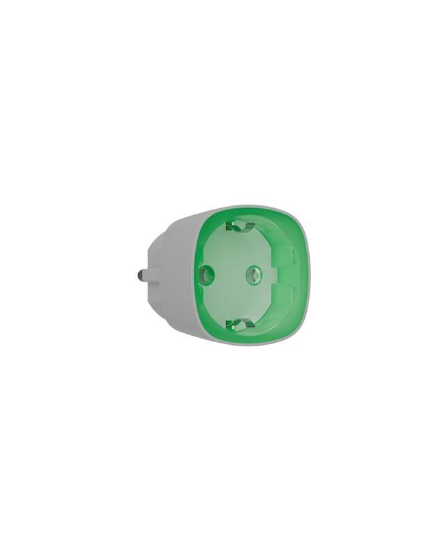 Nuotoliniu būdu valdomas el. lizdas Ajax Socket 38209.34.WH1 (baltas)