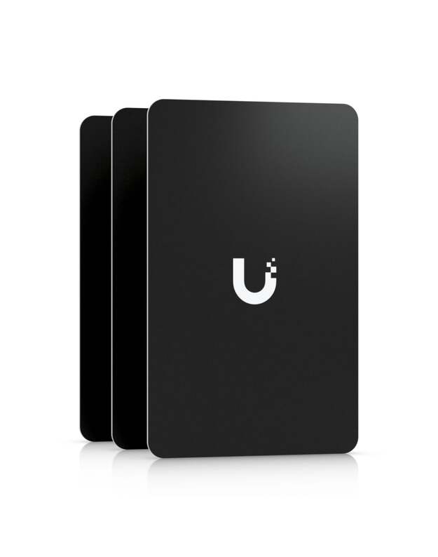Praėjimo kontrolės kortelė Ubiquiti UA-Card-B-10 (juoda, 10 vnt., NFC 13.56 MHz)