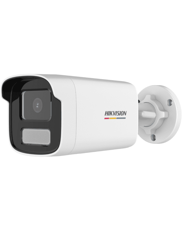 Hikvision bullet DS-2CD1T47G2-LUF F4 (balta, 4 MP, 50 m. LED, ColorVu)