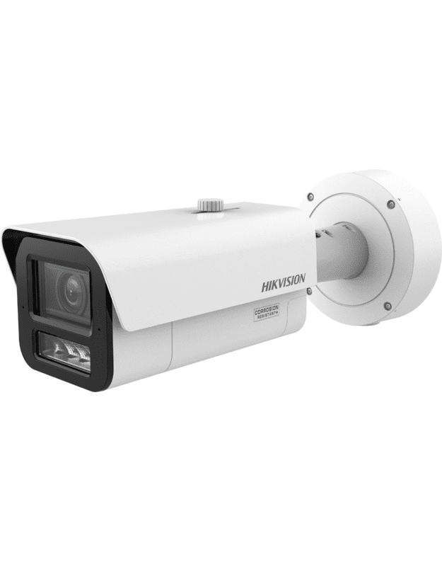 Hikvision Bullet iDS-2CD7A46G2/V-XZHSY 2.8&ndash;12mm (Balta, 4MP, IR+LED 100m, Guanlan AI, Perimetro apsaugai)