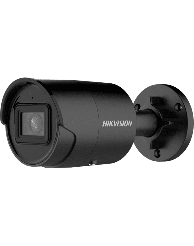 Hikvision bullet DS-2CD2046G2-IU F4 (balta, 4 MP, 40 m. IR, AcuSense)