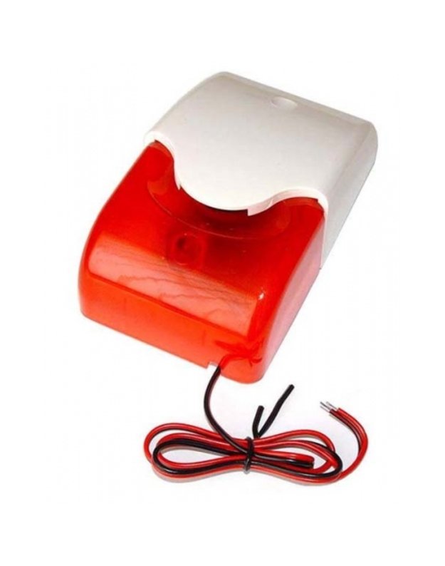 LD-96 vidinė sirena su raudona blykste
