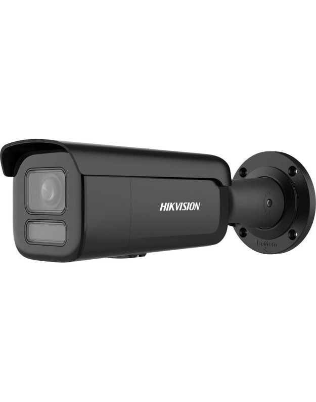 Hikvision bullet DS-2CD2647G2HT-LIZS (juoda, 4 MP, 60 m. IR  60 m. LED, Hybrid Light)