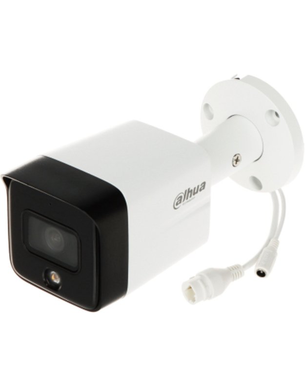 Dahua Bullet IPC-HFW1639TC-A-IL-0280B-S6 F2.8 (5MP, ~110°, IR+balta šviesa 30m, IP67)