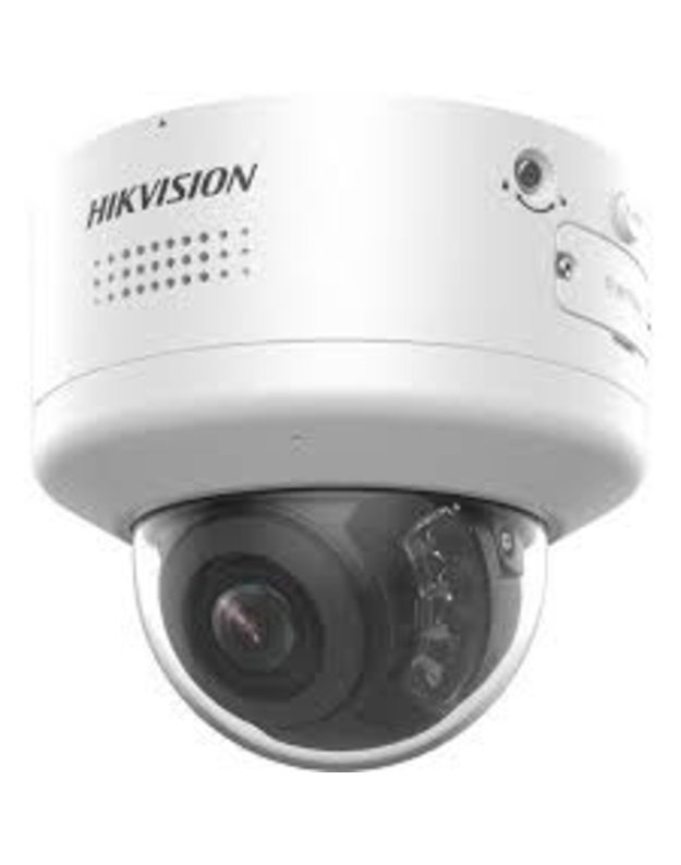 Hikvision dome DS-2CD2787G2H-LIPTRZS2U/SL F2.8-12 (balta, 8 MP, IR, LED iki 40m, ColorVu, DarkFighter)