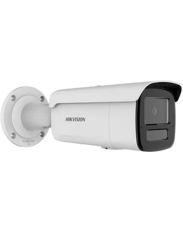 Hikvision bullet DS-2CD2T43G2-4LI F2.8 (balta, 4 MP, 80 m IR+LED  AcuSense)