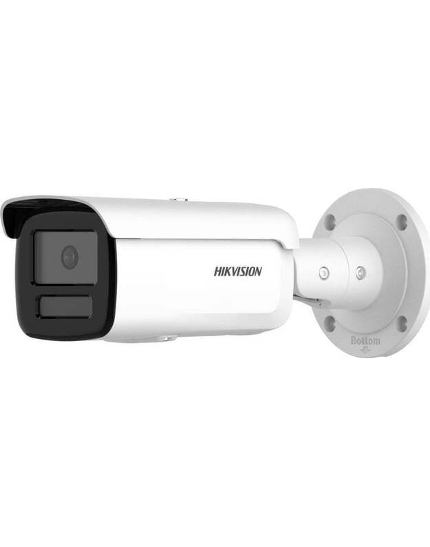 Hikvision Bullet DS-2CD2T66G2H-4I F4 (balta, 6MP, AcuSense, Darkfighter, 80 m IR)